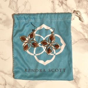 Kendra Scott 4-point Drops with Goldstones